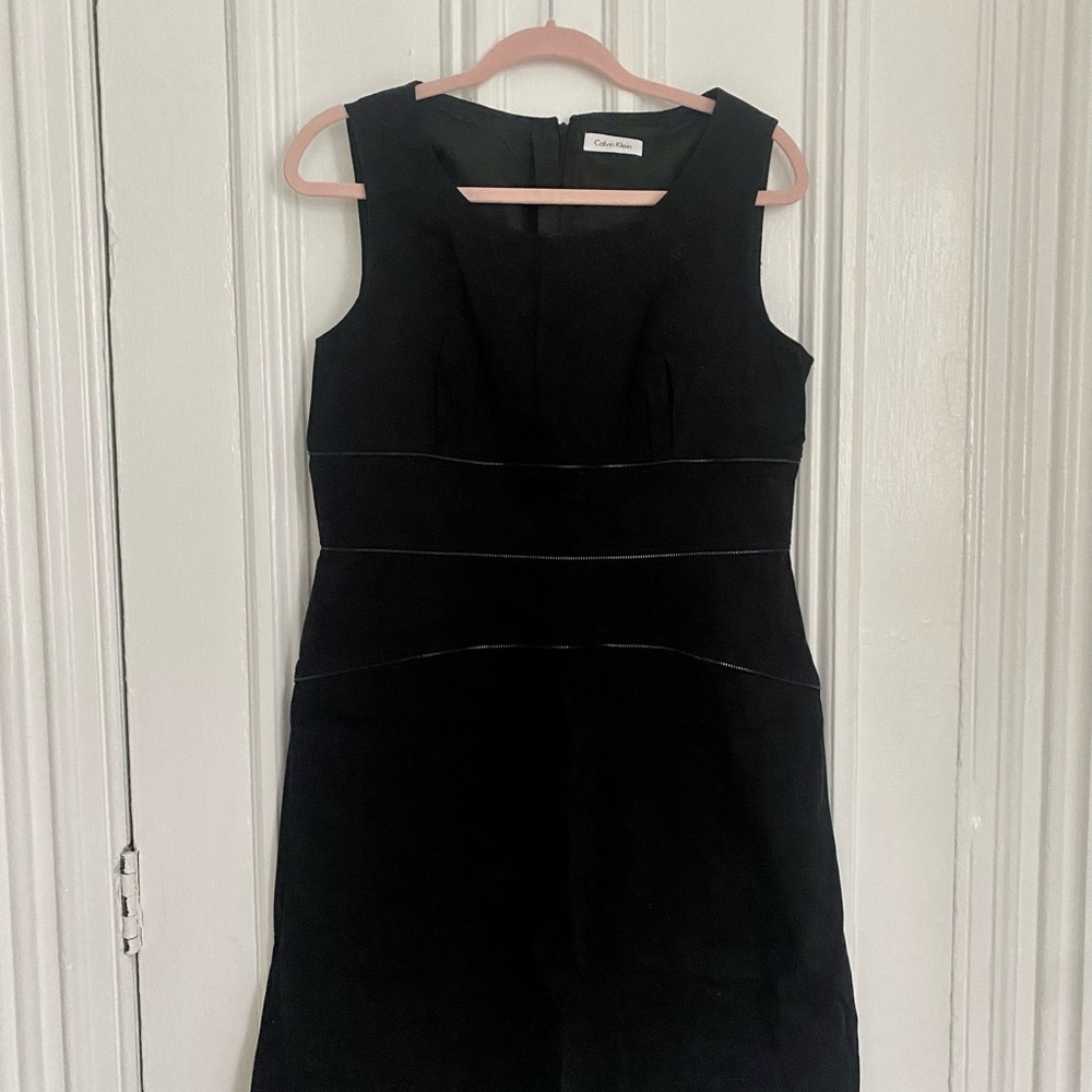Calvin Klein Black Sleeveless Dress